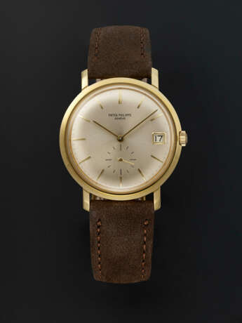 PATEK PHILIPPE, YELLOW GOLD 'MONODATE', REF. 3445 - photo 1