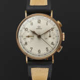 OMEGA, LARGE GOLD-FILLED TWO-TONE DIAL CHRONOGRAPH, REF. 2393 - photo 1