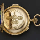 ANONYMOUS, YELLOW GOLD MINUTE REPEATING POCKET WATCH MADE FOR THE IMPERIAL COURT OF THE SHAH OF PERSIA - Foto 5