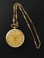 ROLEX, GOLDFILLED POCKET WATCH MADE FOR C. BUCHERER'S