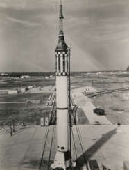 FREEDOM 7 ON LAUNCHPAD, MAY 1961