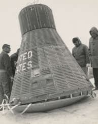 FREEDOM CAPSULE, 1962; ONE OF TWO CAPSULE PHOTOS