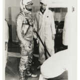 GORDON COOPER DURING PREFLIGHT CHECKS, 1962 - photo 2