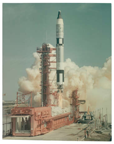 [LARGE FORMAT] LAUNCH OF THE TITAN ROCKET, MARCH 23, 1965 - photo 1