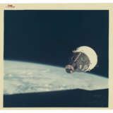 FIRST RENDEZVOUS IN SPACE, AT 17,000 MPH, DECEMBER 15-16, 1965; ONE OF THREE RENDEZVOUS PHOTOS - photo 5