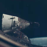 FIRST RENDEZVOUS IN SPACE, AT 17,000 MPH, DECEMBER 15-16, 1965; ONE OF THREE RENDEZVOUS PHOTOS - photo 7
