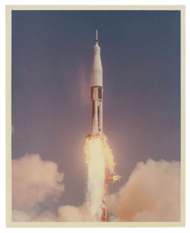 LAUNCH OF AS-201, FEBRUARY 26, 1966; ONE OF TWO PHOTOS - photo 5