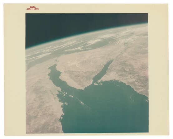 VIEW OF SINAI PENINSULA FROM SPACE, 1966 - photo 2
