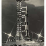 VIEW OF CAPE KENNEDY’S PAD 39A, THE LAUNCHPAD DESIGNED FOR MOON MISSIONS, AT SUNSET, MAY 25, 1966 - фото 1