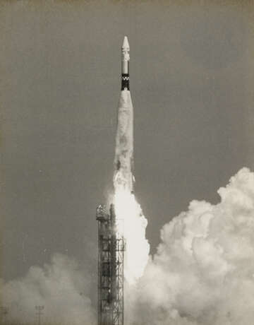 LAUNCH OF ATLAS BOOSTER, MARCH 16, 1966 - photo 1