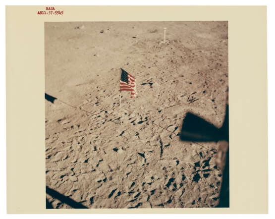 THE AMERICAN FLAG AT TRANQUILITY BASE, JULY 16-24, 1969 - photo 2