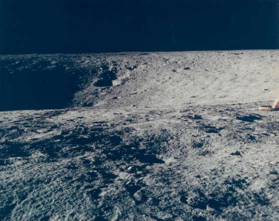 LARGE CRATER ON THE MOON, JULY 16-24, 1969 - фото 1