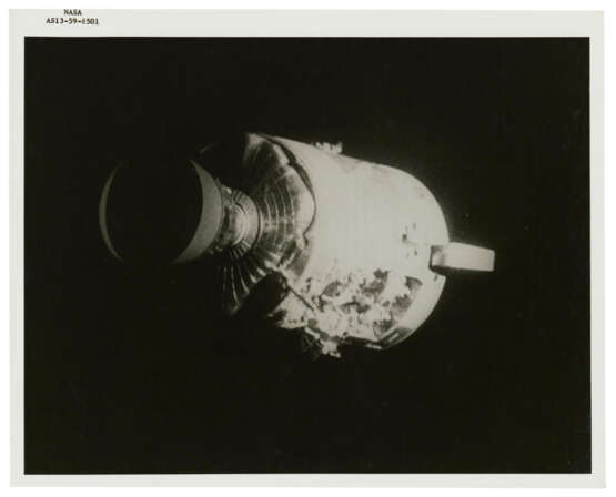 DAMAGED APOLLO 13 SERVICE MODULE, APRIL 17, 1970 - photo 2