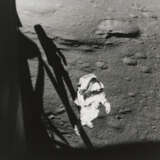 ALAN SHEPARD ON THE LUNAR SURFACE, SEEN FROM THE LM ANTARES, FEBRUARY 13, 1971 - photo 1