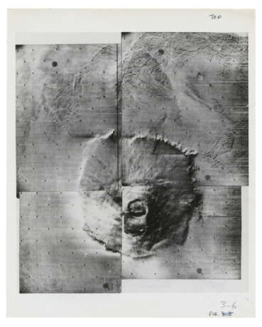 VOLCANIC MOUNTAIN ON MARS, FEBRUARY 6, 1972; ONE OF FOUR MARTIAN PHOTOS - фото 2