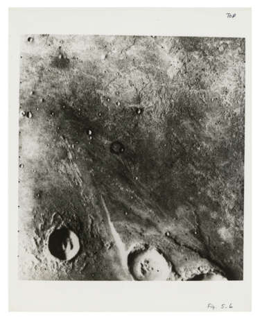 VOLCANIC MOUNTAIN ON MARS, FEBRUARY 6, 1972; ONE OF FOUR MARTIAN PHOTOS - photo 5