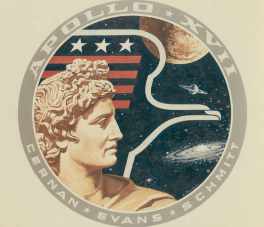 THE OFFICIAL EMBLEM FOR APOLLO 17, DECEMBER 7-19, 1972 - photo 1