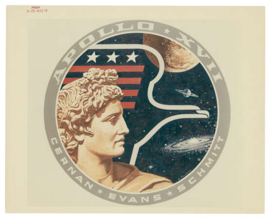 THE OFFICIAL EMBLEM FOR APOLLO 17, DECEMBER 7-19, 1972 - Foto 2