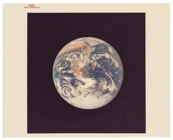 THE “BLUE MARBLE”, THE FIRST HUMAN-TAKEN PHOTOGRAPH OF THE EARTH FULLY ILLUMINATED, DECEMBER 7-19, 1972 - photo 2