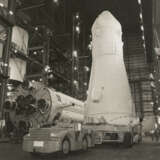 APOLLO 17 SPACECRAFT NEXT TO THE S-1B BOOSTER, AUGUST 23, 1972 - photo 1