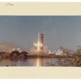 SATURN IB SPACE VEHICLE, LAUNCHING FROM PAD B, NOVEMBER 16, 1973; ONE OF FIVE SKYLAB LAUNCH PHOTOS - photo 5