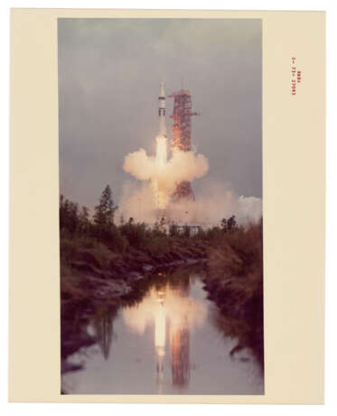 SATURN IB SPACE VEHICLE, LAUNCHING FROM PAD B, NOVEMBER 16, 1973; ONE OF FIVE SKYLAB LAUNCH PHOTOS - photo 8