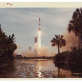 SATURN IB SPACE VEHICLE, LAUNCHING FROM PAD B, NOVEMBER 16, 1973; ONE OF FIVE SKYLAB LAUNCH PHOTOS - photo 14