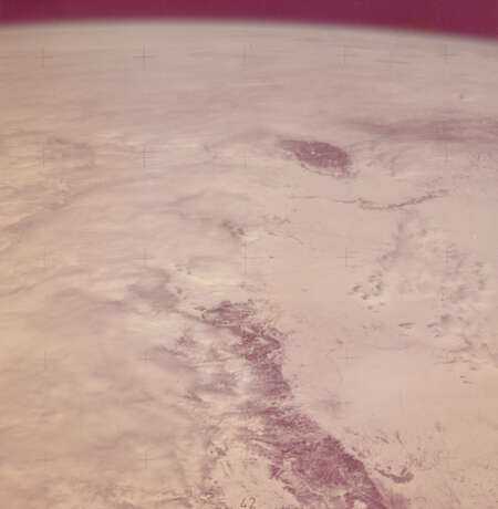 AMERICA SEEN FROM EARTH ORBIT, NOVEMBER 16, 1973; ONE OF FOUR SKYLAB 4 VIEWS OF EARTH PHOTOS - Foto 1