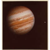 JUPITER WITH MOONS GANYMEDE AND EUROPA, JANUARY 17, 1979; ONE OF FOUR JUPITER PHOTOS - photo 5