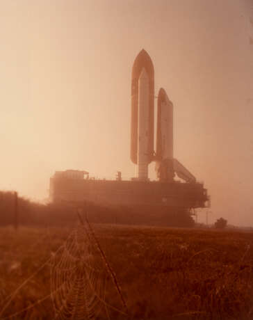 SHUTTLE CHALLENGER ON COMPLEX 39A, NOVEMBER 30, 1982 - photo 1