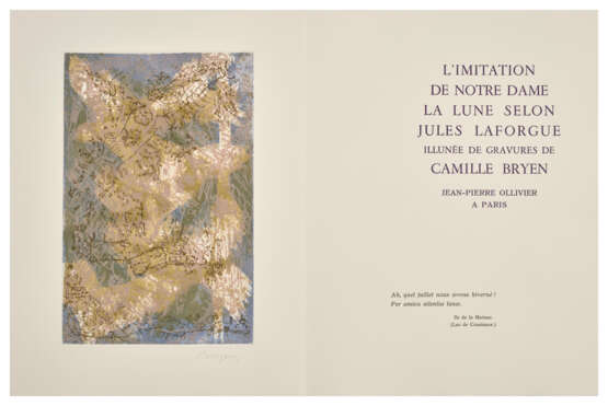 BRYEN, Camille (1907-1977) et Jules LAFORGUE (1860-1887) - фото 1