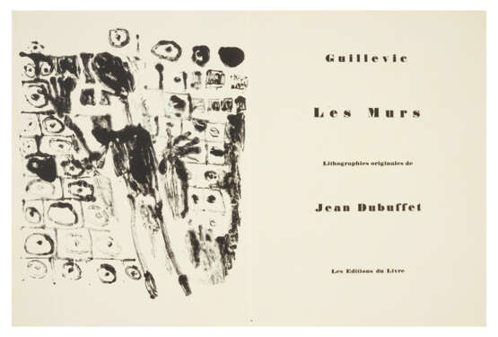 DUBUFFET, Jean (1901-1985) et Eugène GUILLEVIC (1907-1997) - Foto 3