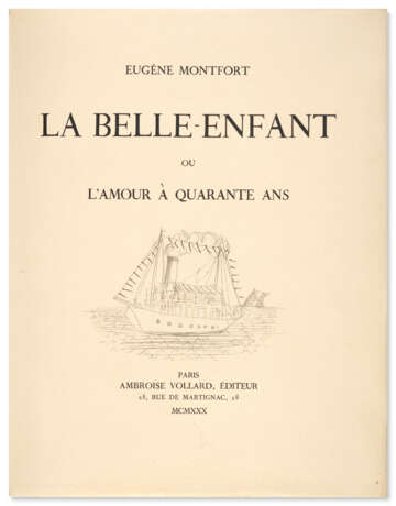 DUFY, Raoul (1877-1953) et Eugène MONTFORT (1877-1936) - Foto 2