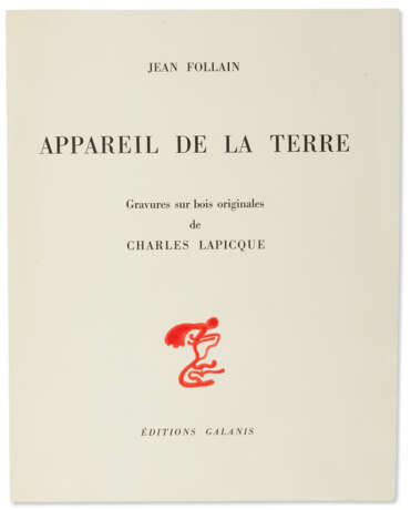 LAPICQUE, Charles (1898-1988) et Jean FOLLAIN (1903-1971) - Foto 3