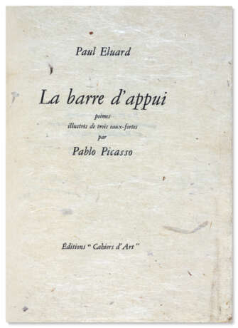 PICASSO, Pablo (1881-1973) et Paul ÉLUARD (1895-1952) - Foto 4