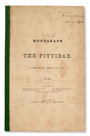 A Monograph of the Pittidae - photo 3