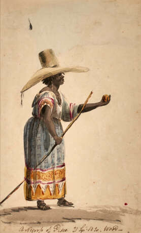 Early watercolors from Chile and Peru - photo 2