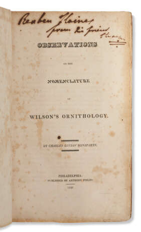 Observations on the Nomenclature of Wilson`s Ornithology - photo 1