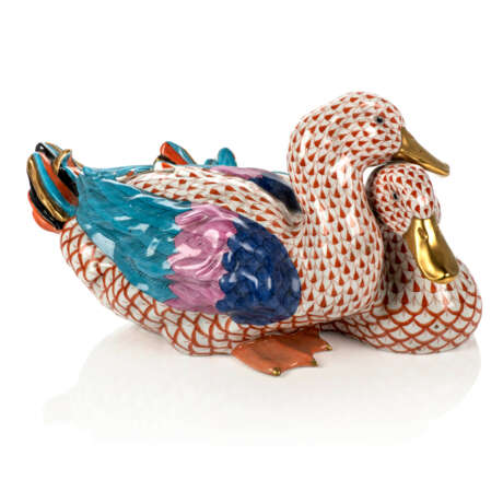 THREE HEREND PORCELAIN MODELS OF ANIMALS - Foto 6