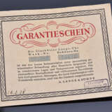 LANGE & SÖHNE: TASCHENUHR "OLIW", 585er Gelbgold, gestempelt, in Originalbox, 1938 - photo 3