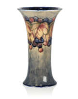 A WILLIAM MOORCROFT 'LEAF AND BERRY' VASE