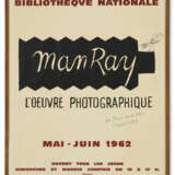 Exhibition Poster for Man Ray L'Oeuvre Photographique at Le Bibliotheque Nationale, Paris, May-June 1962 - фото 1