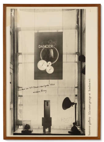 Exhbition Poster for Dancer/Danger - Window on 8th Street, New York, 1920 at Hanover Gallery, London, 1969 - photo 1