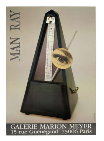 Exhibition Poster for Man Ray at Galerie Marion Meyer, Paris - Foto 1