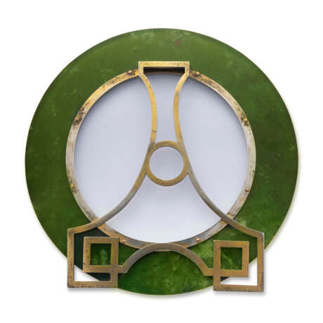 CARTIER ART DECO NEPHRITE, ENAMEL AND GOLD PICTURE FRAME - фото 3