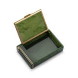 CARTIER NEPHRITE, ENAMEL AND GOLD CIGARETTE CASE - фото 2