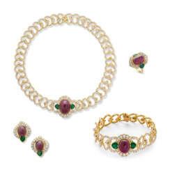 NO RESERVE | RUBY, EMERALD AND DIAMOND SUITE 