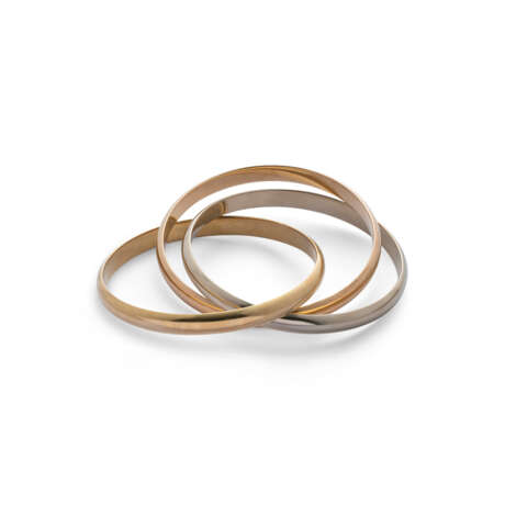 CARTIER TRI-COLOUR GOLD 'TRINITY' BANGLE - Foto 2