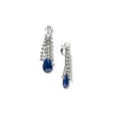 CHOPARD SAPPHIRE AND DIAMOND NECKLACE AND EARRINGS SET - фото 8