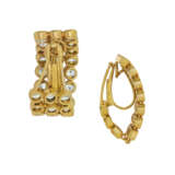 HARRY WINSTON DIAMOND AND GOLD NECKLACE, BRACELET AND EARRINGS SUITE - photo 3